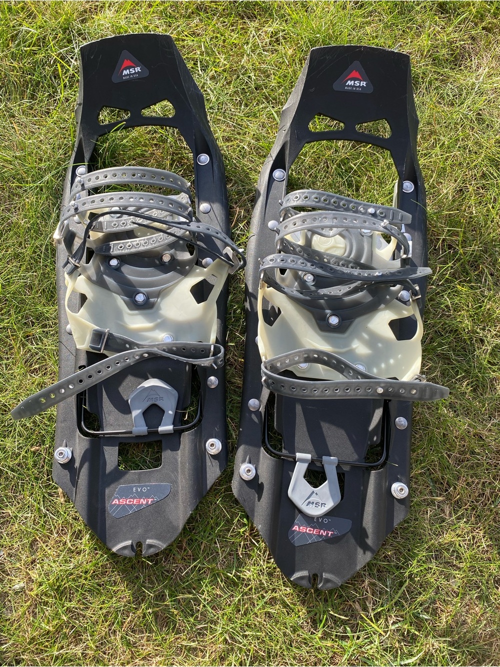 MSR Evo Ascent 22 Snowshoes Black Hill Ascension Televator - Made in USA